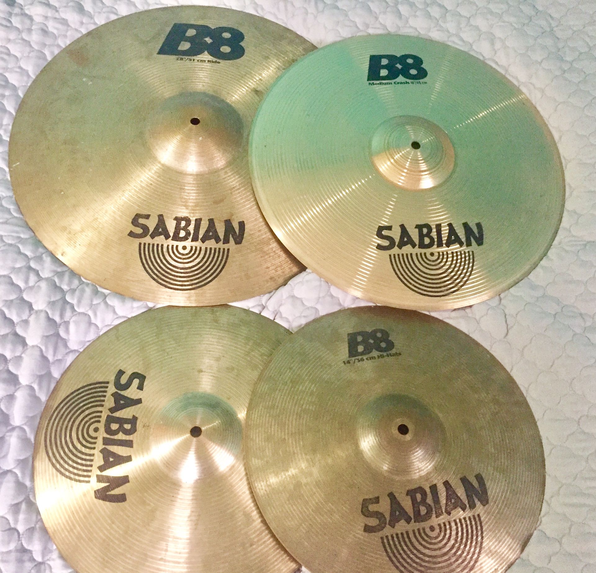 Sabian B8 Cymbal Set