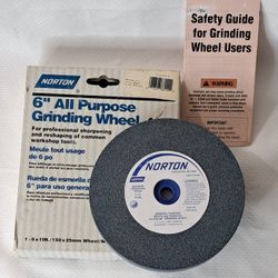 Norton 6” All Purpose Grinding Wheel
