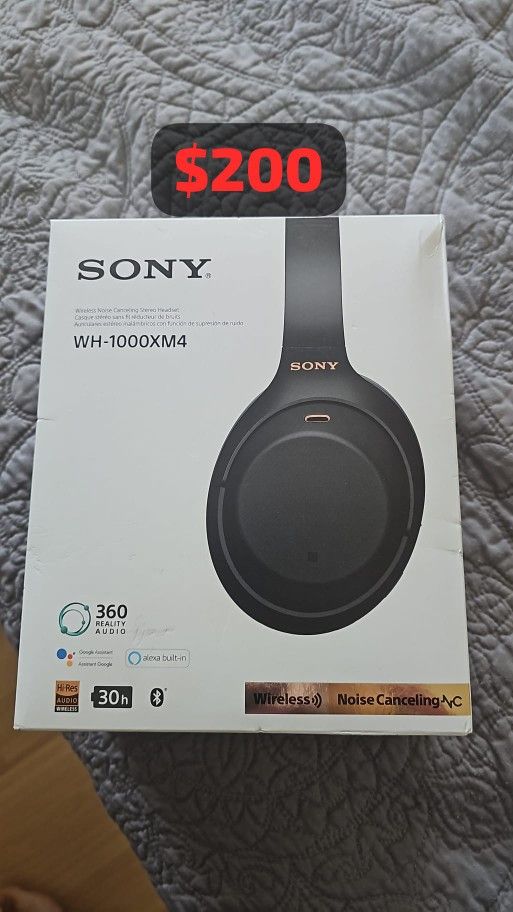 HEADPHONES SONY WH-1000XM4 WIRELESS 