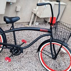 26" Sikk Bike, Single Speed, Ready To Ride 