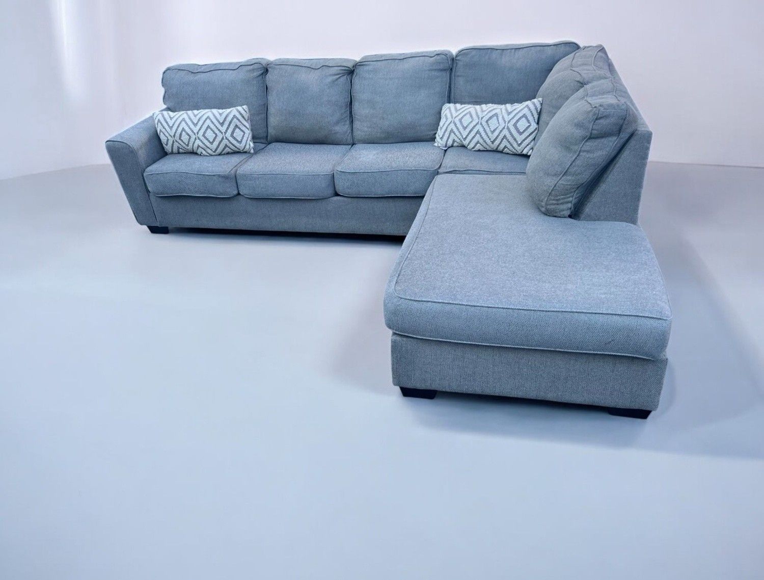 Grey Living Spaces Sectional