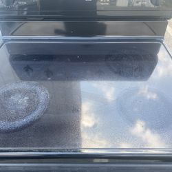 Black Whirlpool Oven 