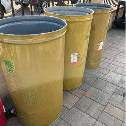 50 Gallon Barrels Metal 