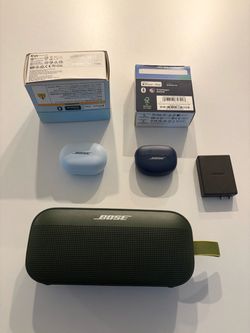 Bose earbuds and speaker noise canceling