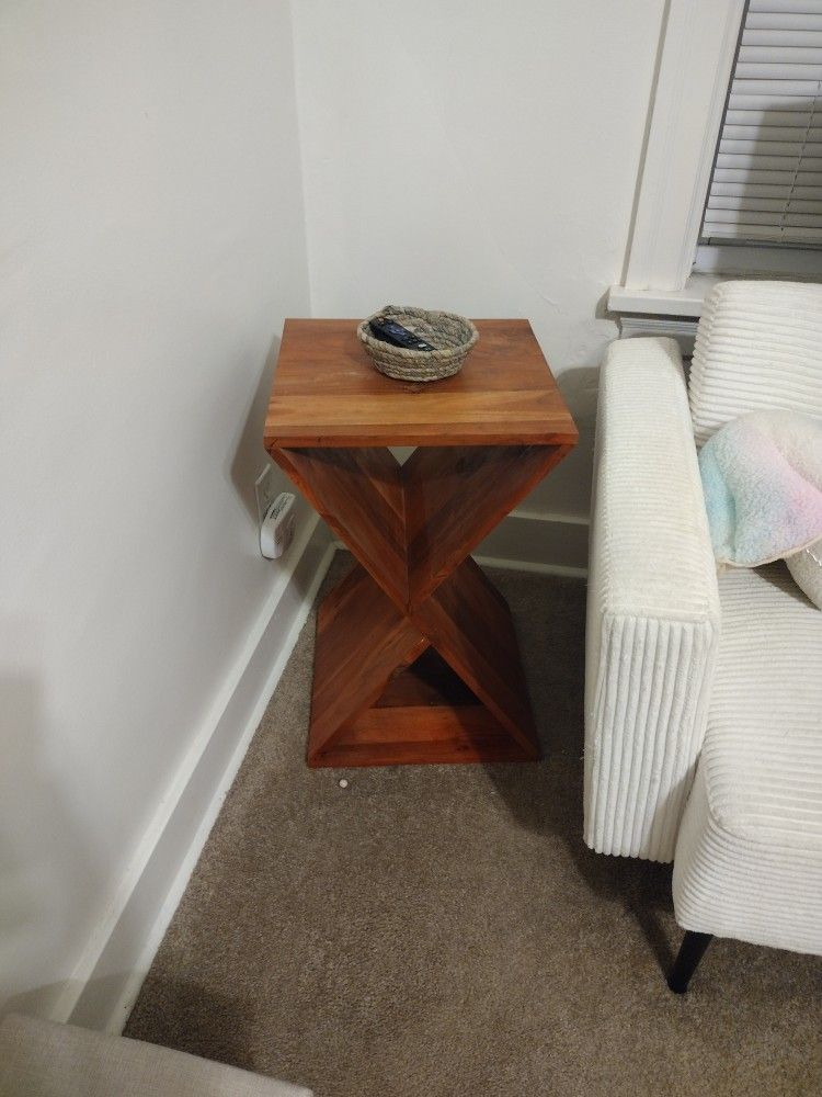 Wooden End Table