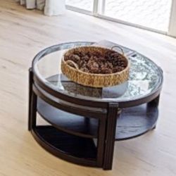 Coffee Table With Two End Tables