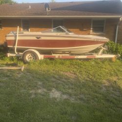 1984 Mark swan V sonic 140 hp 4 Cylinder, MerCruiser motor