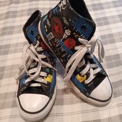 Converse All Star Gamer Hi Top Shoes Size 2