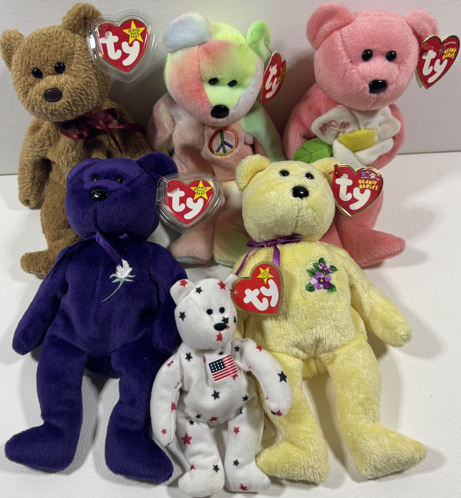 BEANIE BABY BEAR BUNDLE