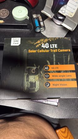 4G LTE Solar Cellular Trail Camera