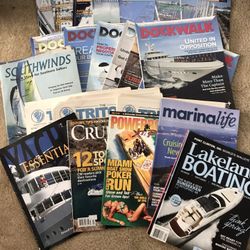 Boating Magazines $15.00 Set 