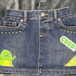 Girl 4T Jean Skirt