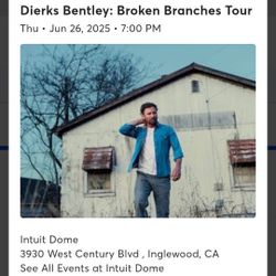 Dierks Bentley Pit Tickets