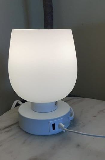 New touch control Bedside Table Lamp&garment rack.  firm price