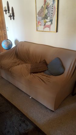 Couch with cover