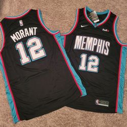 🔥🔥🔥#12 Memphis Grizzlies Ja Morant Jersey Sz XL & XXL $50