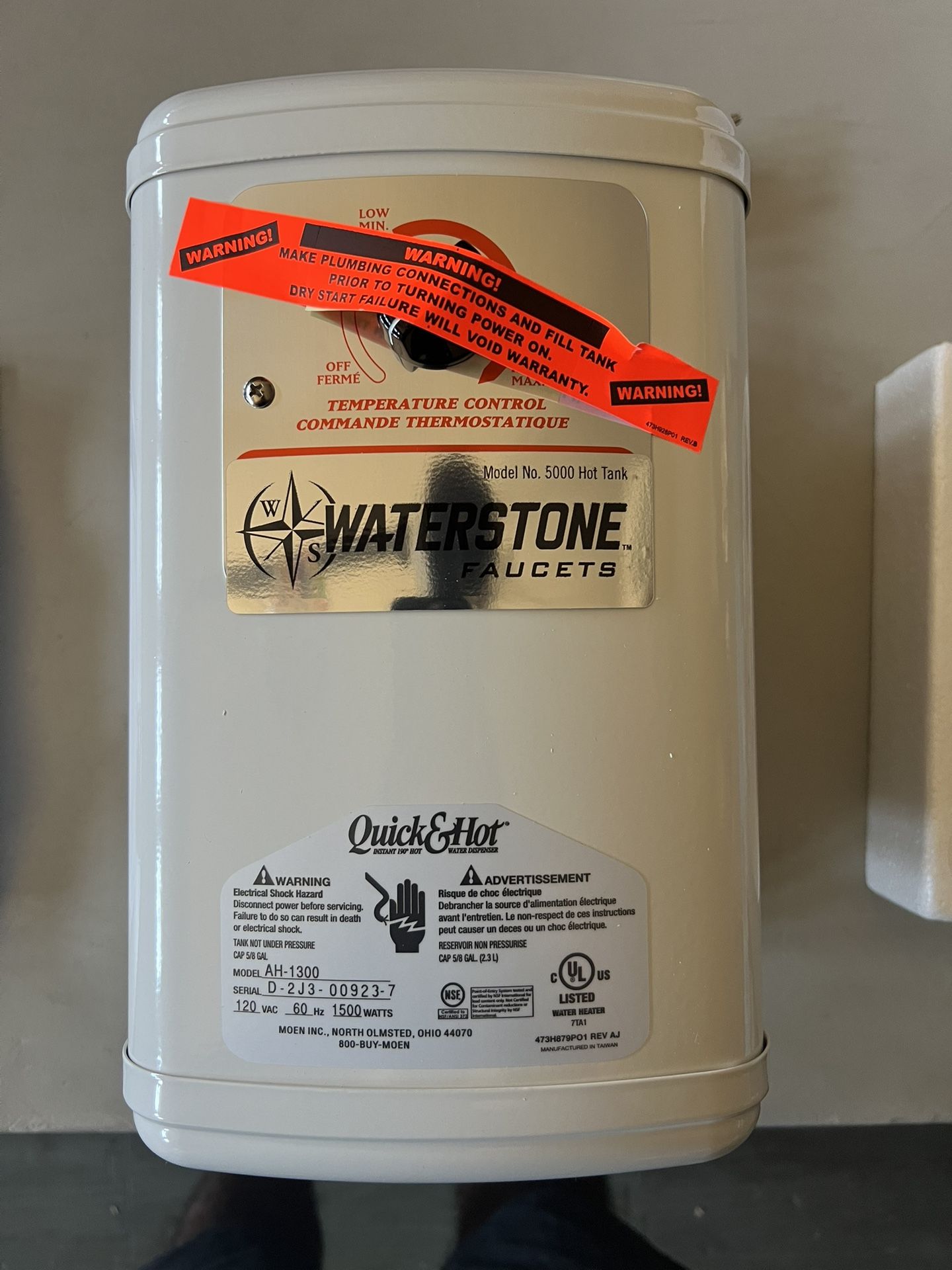 Instant Hot Water Tank