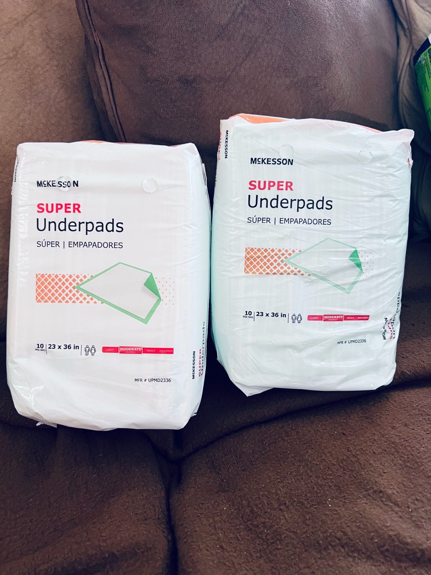 Ultra Absorbent Underpads 2 for $15