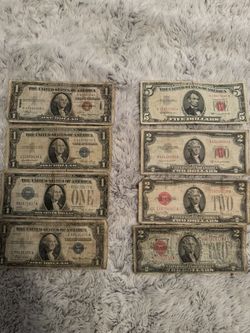 5,2,1 Dollar Bill 