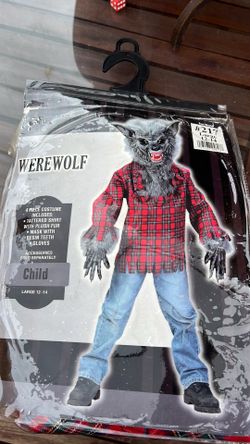 Werewolf costume teen size 12/14