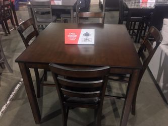 5Pc Counter Height Table Set Sale