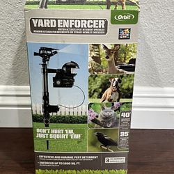 Orbit 62100 Yard Enforcer Motion-Activated Sprinkler with Day & Night Detection