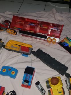 Thomas the train with cars toys