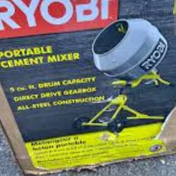 Ryobi Concrete Mixer Brand New