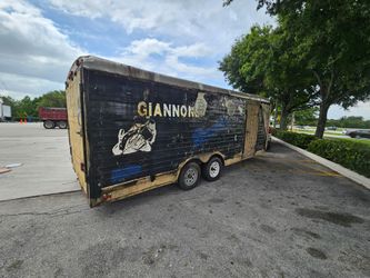 Enclosed trailer 8x20 "2012" ugly, but still functional new roof, so no leaks clean documentation in hand ✋️ READ DESCRIPTION FIRST, LEA PRIMERO.