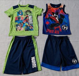 Boys Marvel Size 6 Outfits $2