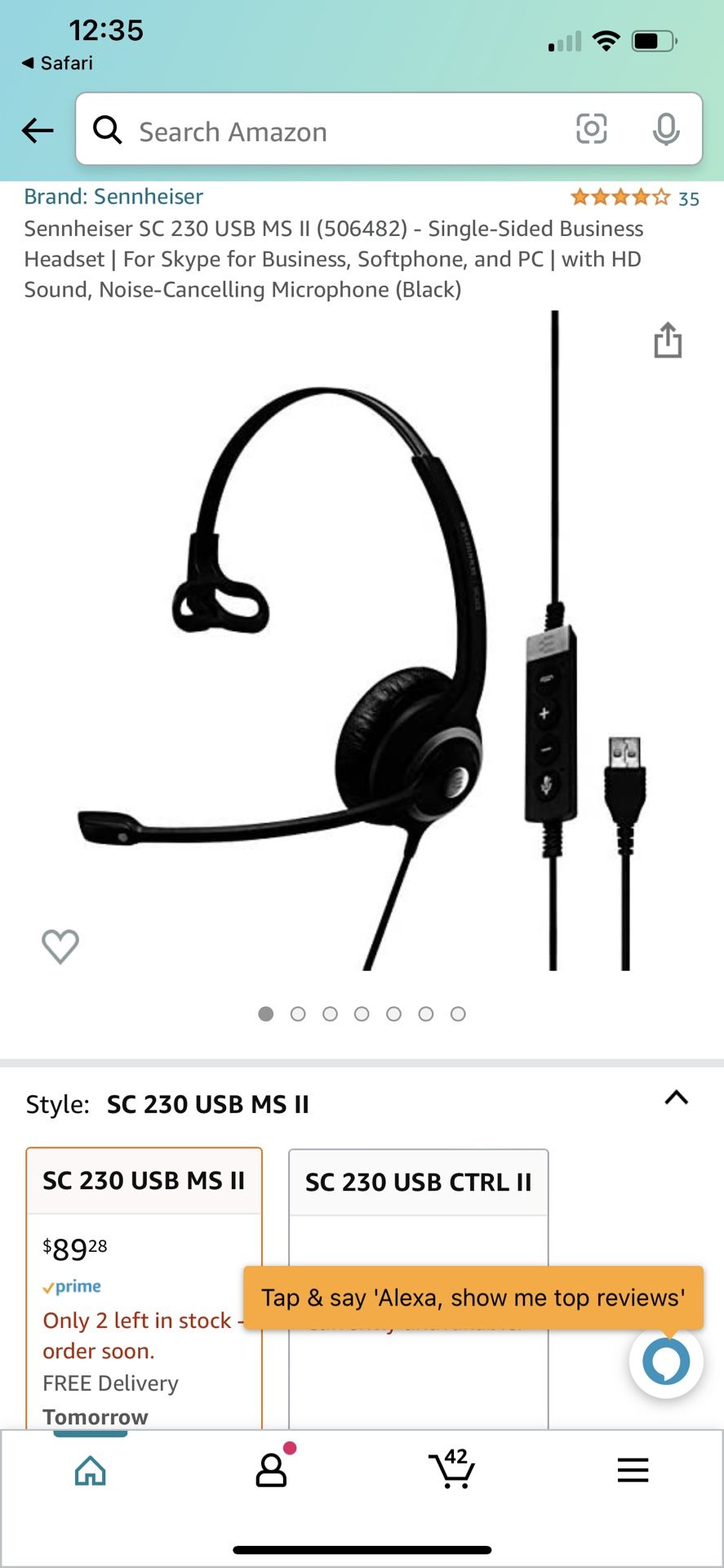 Sennheiser SC 240 USB MS II Headset - Perfect For Remote Workers
