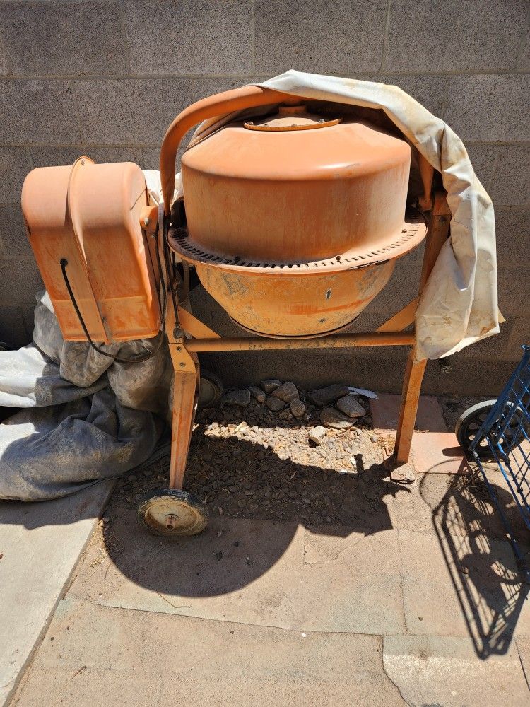 Electric Cement Mixer