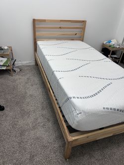 Twin Bed With Nightstands