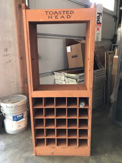 Wine Shelf, Toasted Head Brand