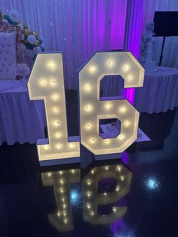 Marquee numbers