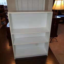 White Bookshelf