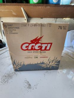 Original Travis Scott Cacti Seltzer