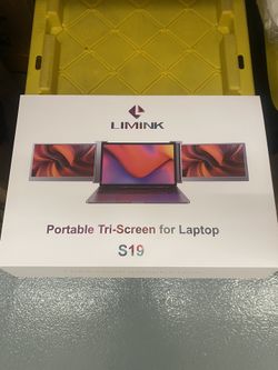Brand New Limink Portable Tri-Screen For Laptop, S19