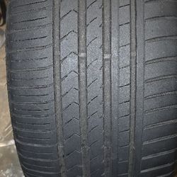 Set Of 2 Run Flat Tires. 