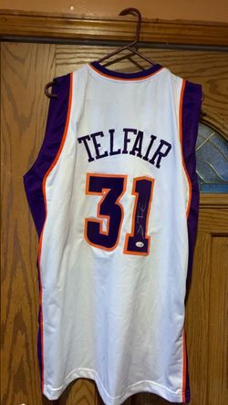 Sebastian Telfair Autographed Suns Jersey