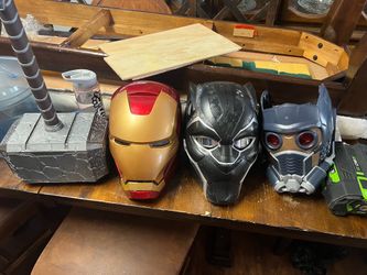 3 marvel superhero mask