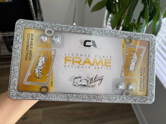 License plate frame