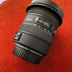 Sigma 10-20mm 3.5 E Mount Lens 