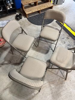Folding Chairs from Costco - 4 Pak