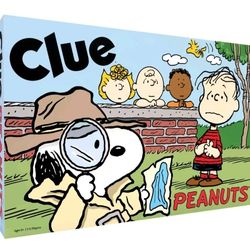 Peanuts Snoopy CLUE Board Game NEW 