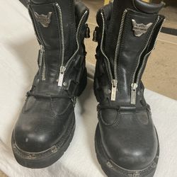 HARLEY BOOTS Size 10