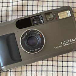 Contax T2 Titanium Black 35mm Film Camera