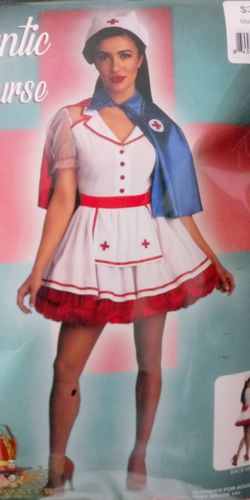 Nurse costume new size Large Woman Size. 
