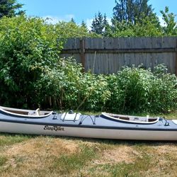 Easy Rider Blackfish Eskimo Tandem Kevlar Kayak 