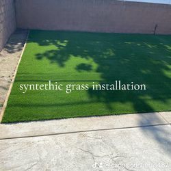 Synthetic Grrass Installation $7